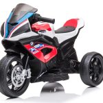 אופנוע BMW HP4 חשמלי לילדים תלת-אופן לבן
