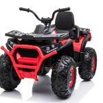 טרקטורון חשמלי לילדים XMX 12V בצבע אדום – מבט קדמי