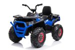 טרקטורון חשמלי XMX 12V בצבע כחול עם גלגלי EVA